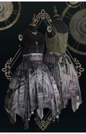 R-Series The Corridor Of The Time Irregular Hem JSK(Reservation/2 Colours/Full Payment Without Shipping)